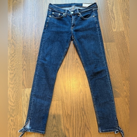 Rag & Bone Bow Ankle Stevie Jeans size 28 - Picture 9 of 13